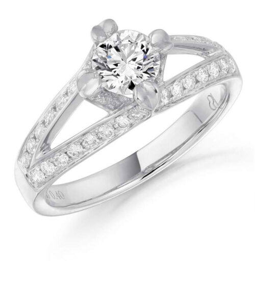 Diamond Engagement Ring-MC432W