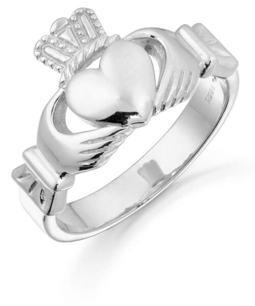 9ct Gold Claddagh Ring-135AW