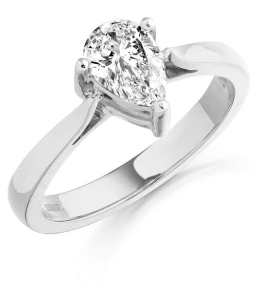 Pear Diamond Engagement Ring-MC364W