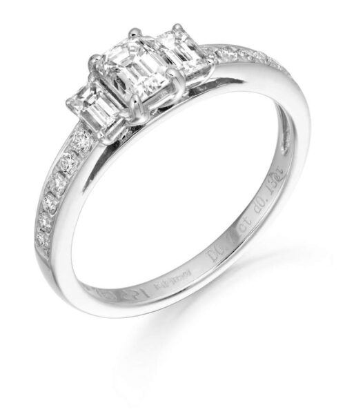Diamond Engagement Ring-MC543W