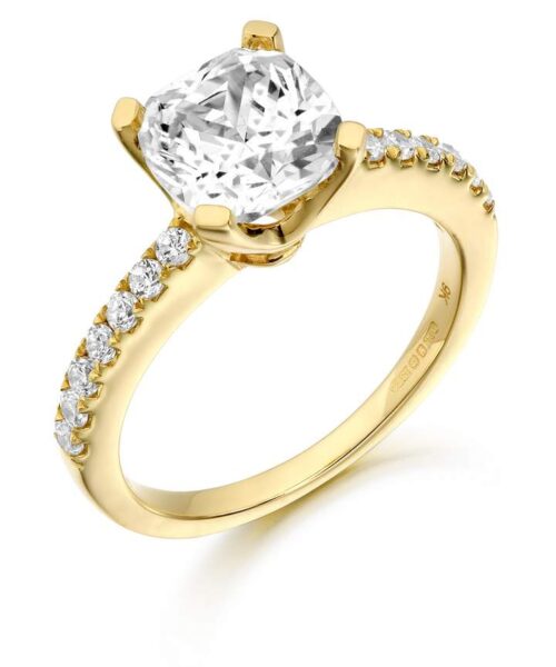 9ct Gold Novo CZ Ring-MC132