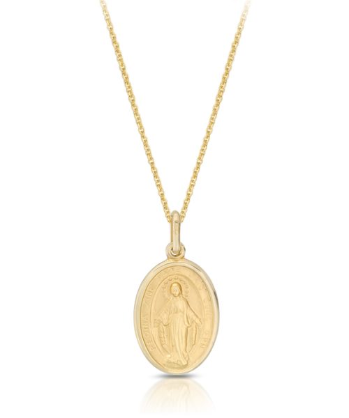 9ct Gold Miraculous Medal-MM24