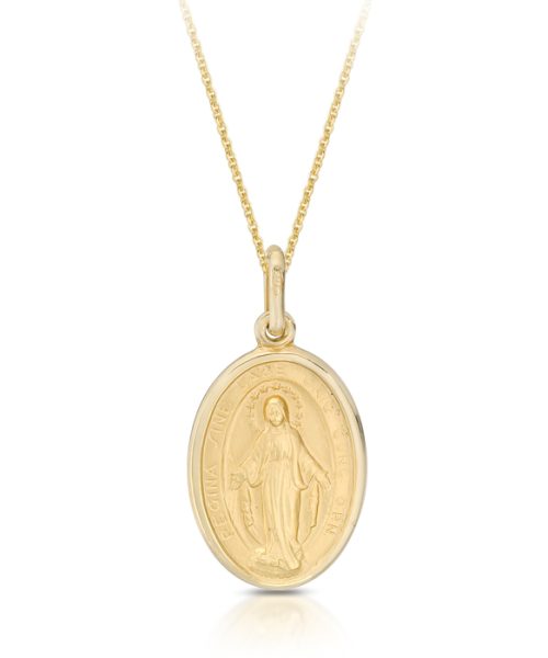 9ct Gold Miraculous Medal-MM25