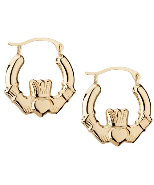 9ct CLADDAGH CREOLE SMALL 3938