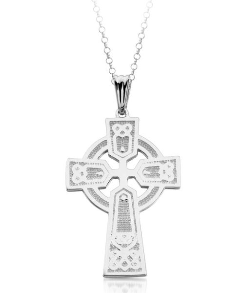 Silver Celtic Cross-SC04