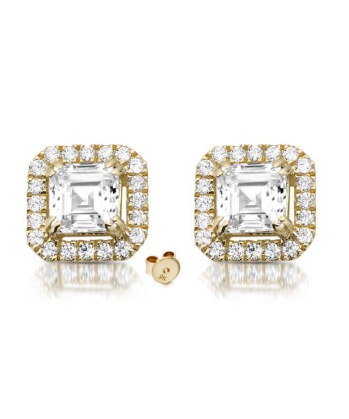 CZ Earrings-E198